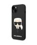 Karl Lagerfeld Case for iPhone 15 Plus / iPhone 14 Plus - Karl Lagerfeld Silicone MagSafe (KLHMP14MSLLKHHBK) - Karl`s Head 3666339078003 έως 12 άτοκες Δόσεις