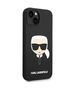 Karl Lagerfeld Case for iPhone 15 Plus / iPhone 14 Plus - Karl Lagerfeld Silicone MagSafe (KLHMP14MSLLKHHBK) - Karl`s Head 3666339078003 έως 12 άτοκες Δόσεις