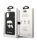 Karl Lagerfeld Case for iPhone 15 Plus / iPhone 14 Plus - Karl Lagerfeld Silicone MagSafe (KLHMP14MSLLKHHBK) - Karl`s Head 3666339078003 έως 12 άτοκες Δόσεις