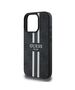 Guess Case for iPhone 16 Pro - Guess Hardcase 4G Printed Stripes MagSafe (GUHMP16LP4RPSK) - Black 3666339342104 έως 12 άτοκες Δόσεις