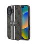 Guess Case for iPhone 16 - Guess Hardcase 4G Printed Stripes MagSafe (GUHMP16SP4RPSW) - Brown 3666339342128 έως 12 άτοκες Δόσεις