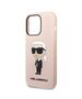 Karl Lagerfeld Case for iPhone 14 Pro - Karl Lagerfeld Silicone MagSafe (KLHMP14LSNIKKBCP) - Pink Ikonik 3666339087661 έως 12 άτοκες Δόσεις