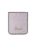 Guess Pouch for Samsung Galaxy Z Flip6 - Guess 4G Glitter Script (GUHCZZF6HGGSHP) - Pink 3666339322717 έως 12 άτοκες Δόσεις