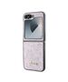 Guess Pouch for Samsung Galaxy Z Flip6 - Guess 4G Glitter Script (GUHCZZF6HGGSHP) - Pink 3666339322717 έως 12 άτοκες Δόσεις