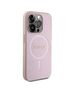 Guess Case for iPhone 15 Pro - Guess Saffiano MagSafe (GUHMP15LPSAHMCP) - Pink 3666339156206 έως 12 άτοκες Δόσεις