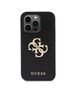 Guess Case for iPhone 15 Pro Max - Guess Leather Perforated 4G (GUHCP15XPSP4LGK) - Black 3666339151317 έως 12 άτοκες Δόσεις