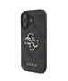 Guess Case for iPhone 16 - Guess Hardcase 4G Big Logo (GUHCP16S4GMGGR) - Black 3666339327521 έως 12 άτοκες Δόσεις