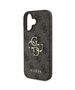 Guess Case for iPhone 16 - Guess Hardcase 4G Big Logo (GUHCP16S4GMGBR) - Brown 3666339327569 έως 12 άτοκες Δόσεις