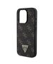 Guess Case for iPhone 16 Pro Max - Guess Hardcase 4G Triangle Metal Metal Logo (GUHCP16XPG4GPK) - Black 3666339340216 έως 12 άτοκες Δόσεις