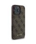 Guess Case for iPhone 16 Pro - Guess Hardcase 4G Classic (GUHCP16LG4GFBR) - Brown 3666339346027 έως 12 άτοκες Δόσεις