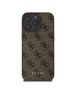 Guess Case for iPhone 16 Pro - Guess Hardcase 4G Classic (GUHCP16LG4GFBR) - Brown 3666339346027 έως 12 άτοκες Δόσεις