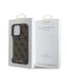 Guess Case for iPhone 16 Pro - Guess Hardcase 4G Classic (GUHCP16LG4GFBR) - Brown 3666339346027 έως 12 άτοκες Δόσεις