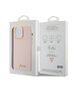 Guess Case for iPhone 15 Pro - Guess Silicone Script Metal Metal Logo & Frame (GUHCP15LSMBSLP) - Light Pink 3666339149208 έως 12 άτοκες Δόσεις