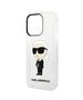 Karl Lagerfeld IPhone 14 Pro Case - Karl Lagerfeld Hardcase Transparent (KLHCP14LHNIKKTCT) - Ikonik Karl Lagerfeld 3666339087104 έως 12 άτοκες Δόσεις