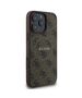 Guess Case for iPhone 16 Pro - Guess 4G Ring Classic Classic Logo MagSafe (GUHMP16LG4G4GFRW) - Brown 3666339327262 έως 12 άτοκες Δόσεις