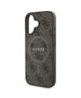 Guess Case for iPhone 16 - Guess 4G Ring Classic Classic Logo MagSafe (GUHMP16SG4GFRW) - Brown 3666339327248 έως 12 άτοκες Δόσεις