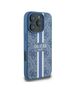 Guess Case for iPhone 16 Pro - Guess Hardcase 4G Printed Stripes MagSafe (GUHMP16LP4RPSB) - Blue 3666339345426 έως 12 άτοκες Δόσεις