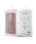 Guess Case for iPhone 15 Pro - Guess Glitter Script Big 4G (GUHCP15LHGG4SGP) - Pink 3666339147662 έως 12 άτοκες Δόσεις