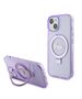 Guess Case for iPhone 15 / iPhone 14 / iPhone 13 - Guess Ring Stand Script Glitter Glitter MagSafe (GUHMP15SHRSGSU) - Purple 3666339156749 έως 12 άτοκες Δόσεις