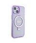 Guess Case for iPhone 15 / iPhone 14 / iPhone 13 - Guess Ring Stand Script Glitter Glitter MagSafe (GUHMP15SHRSGSU) - Purple 3666339156749 έως 12 άτοκες Δόσεις