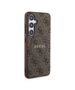 Guess Case for Samsung Galaxy S24 - Guess 4G Collection Leather MagSafe (GUHMS24SG4GFRW) - Brown 3666339241483 έως 12 άτοκες Δόσεις