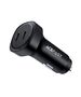 Acefast Car Charger, 2x Type-C, Dual PD Fast Charging, 72W - Black 6974316280361 έως 12 άτοκες Δόσεις