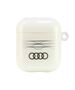 Original Case APPLE AIRPODS 1 / 2 Audi IML Geometric Pattern Cover (AU-IMLAP-A6/D3-WE) white 6955250228206