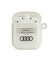 Original Case APPLE AIRPODS 1 / 2 Audi IML Geometric Pattern Cover (AU-IMLAP-A6/D3-WE) white 6955250228206