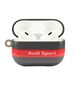 Original Case APPLE AIRPODS PRO 2 Audi IML Sport Cover (AUS-IMLAPP2-RSQ/D4-GY) gray 6955250228190