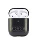 Original Case APPLE AIRPODS 1 / 2 Audi Leather Big Logo Cover (AU-AP-GT/D3-BK) black 6955250228251