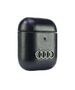 Original Case APPLE AIRPODS 1 / 2 Audi Leather Big Logo Cover (AU-AP-GT/D3-BK) black 6955250228251