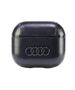 Original Case APPLE AIRPODS 3 Audi Leather Big Logo Cover (AU-AP3-GT/D3-BK) black 6955250228268