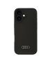 Original Case IPHONE 16 Audi Silicone Case (AU-LSRIP16-Q3/D1-BK) black 6955250227964