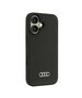 Original Case IPHONE 16 Audi Silicone Case (AU-LSRIP16-Q3/D1-BK) black 6955250227964