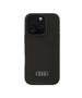 Original Case IPHONE 16 PRO Audi Silicone Case (AU-LSRIP16P-Q3/D1-BK) black 6955250227971