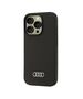 Original Case IPHONE 16 PRO Audi Silicone Case (AU-LSRIP16P-Q3/D1-BK) black 6955250227971