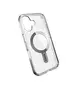 Case Speck Presidio Perfect-Clear ClickLock & MagSafe Apple iPhone 16 (Clear / Chrome Finish / Serene Silver) SPK616 840168540433