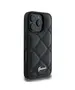 Guess Guess GUHCP16LPSQSQSK iPhone 16 Pro 6.3" czarny/black hardcase Quilted Metal Logo