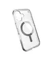 Case Speck Presidio Perfect-Clear MagSafe Apple iPhone 16 (Clear / Chrome Finish / Serene Silver) SPK617 840168542895