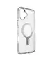 Case Speck Presidio Perfect-Clear Grip ClickLock & MagSafe Apple iPhone 16 Plus (Clear / Chrome Finish / Serene Silver) SPK635 840168541263