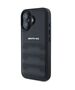 Original AMG Case Leather Debossed Lines Black Logo AMHCP16SGSEBK for Iphone 16 black 3666339345686