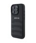 Original AMG Case Leather Debossed Lines Black Logo AMHCP16LGSEBK for Iphone 16 Pro black 3666339345709