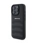 Original AMG Case Leather Debossed Lines Black Logo AMHCP16XGSEBK for Iphone 16 Pro Max black 3666339345716