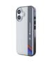 Original Case BMW Motorsport IML Vertical Stripe BMHCP16M23HTFEG for Iphone 16 Plus Grey 3666339325459