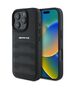 Original AMG Case Leather Debossed Lines Black Logo AMHCP16XGSEBK for Iphone 16 Pro Max black 3666339345716