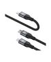 3in1 cable 4.4A 1.5m USB - Micro USB + USB-C + Lightning Nillkin Data Cable Swift Pro black 6902048277076