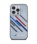 Original Case IPHONE 16 PRO BMW Hardcase Motosport IML Random Stripes (BMHCP16L23HTRAG) gray 3666339325381