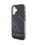 Original Case BMW Motorsport IML Random Stripe BMHCP16M23HTRAK for Iphone 16 Plus Black 3666339325336