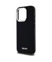 Original Case IPHONE 15 PRO DKNY Hardcase Plain Logo MagSafe (DKHMP15LPSCMCLK) black 3666339260132