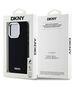 Original Case IPHONE 15 PRO DKNY Hardcase Plain Logo MagSafe (DKHMP15LPSCMCLK) black 3666339260132